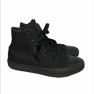 Kids Black Converse All Star